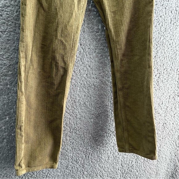 Reformation Cynthia Tan Corduroy Pants Women Sz 25 High Waisted Straight Leg - Picture 5 of 9